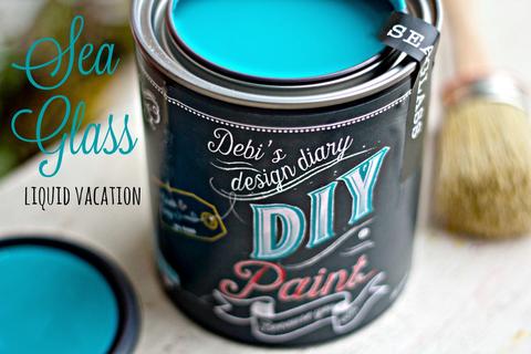 DIY Paint Sea Glass Plastic Free Paint, Non Toxic, No VOC's