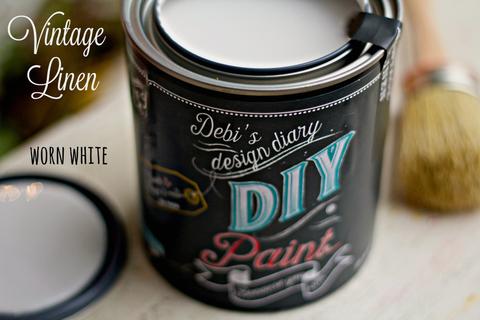 DIY Paint Vintage Linen Plastic Free Paint, Non Toxic, No VOC's