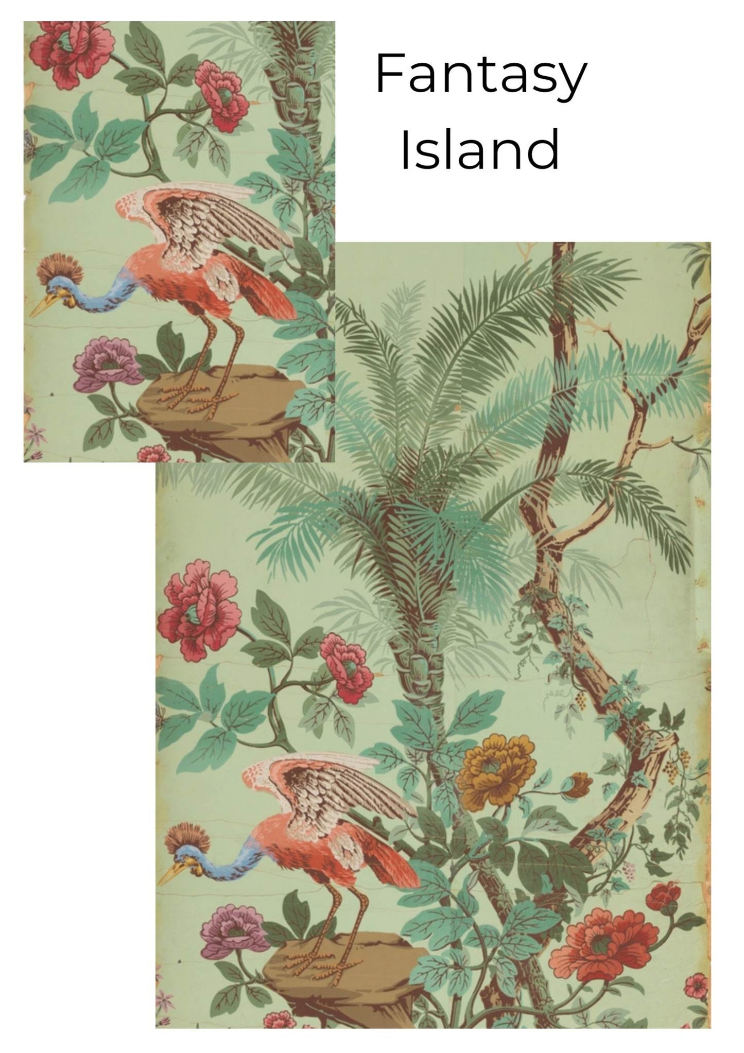 Fantasy Island - Made by Marley, Decoupage Paper