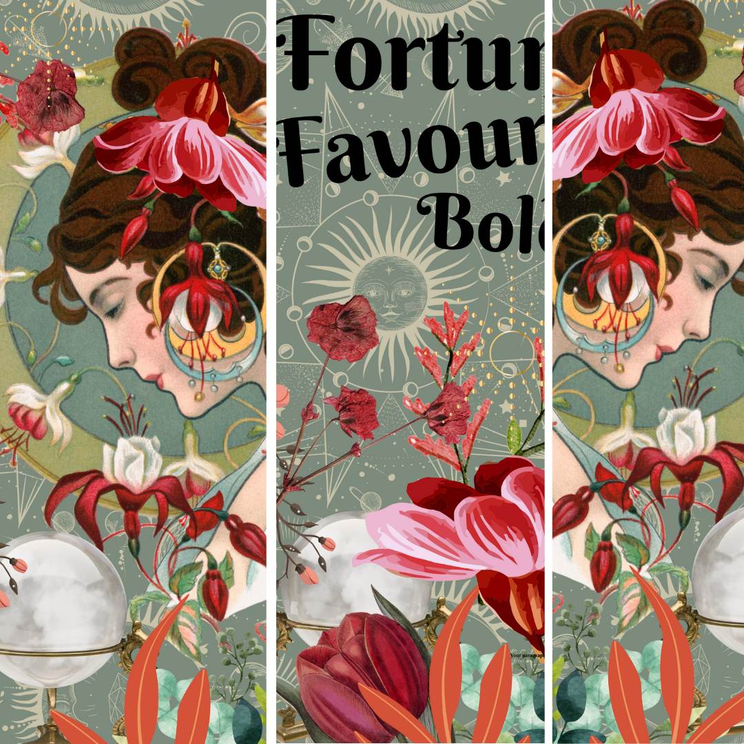 Fortune Favors the Bold - Made by Marley, Decoupage Paper