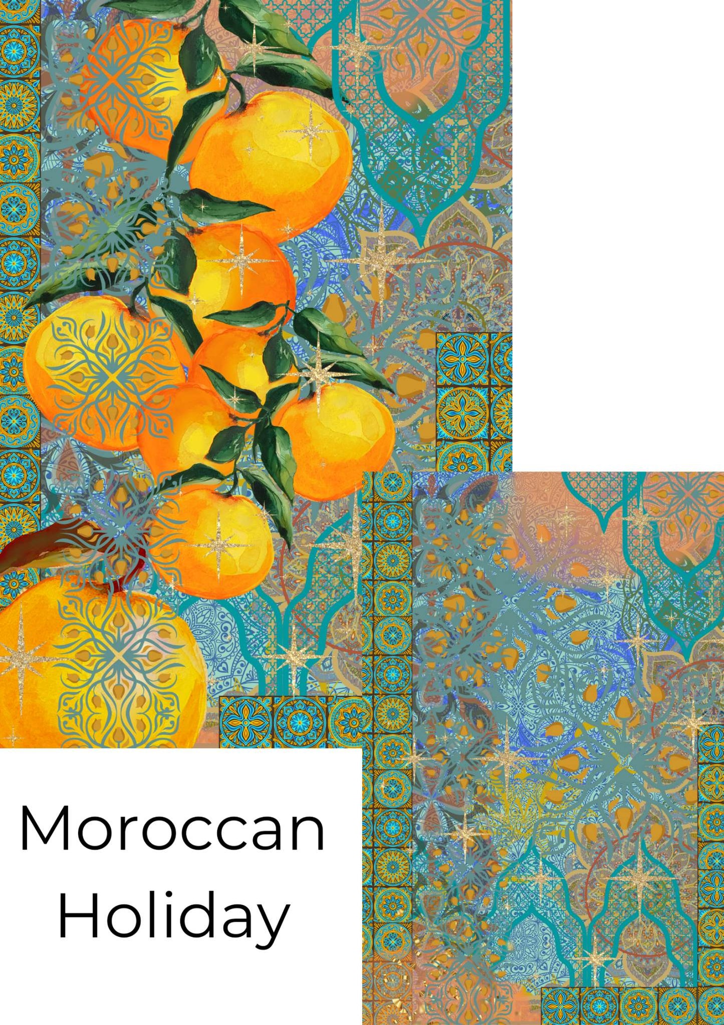 Moroccan Holiday - Made by Marley, Decoupage Paper