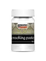 Pentart Cracking Paste White 100 ml. Step 2 of a 2 part process