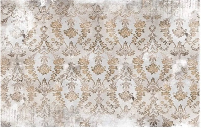 Washed Damask, Decoupage Fibrous Tissue Paper, 1 sheet 19 x30"