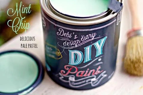 DIY Paint Mint Chip Plastic Free Paint, Non Toxic, No VOC's